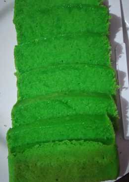 Condensed Milk Pandan Pound Cake