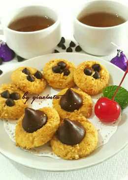 Kukis kacang coklat