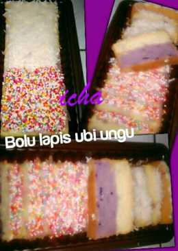 Bolu lapis ubi ungu