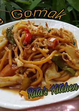 Vegetarian Mie Gomak