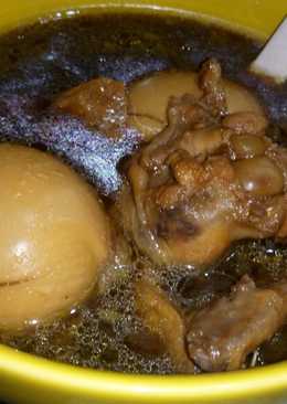 Ayam semur tahu telor