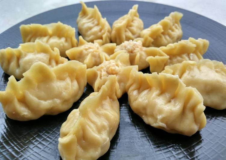 cara membuat Chicken and Tofu Dumpling