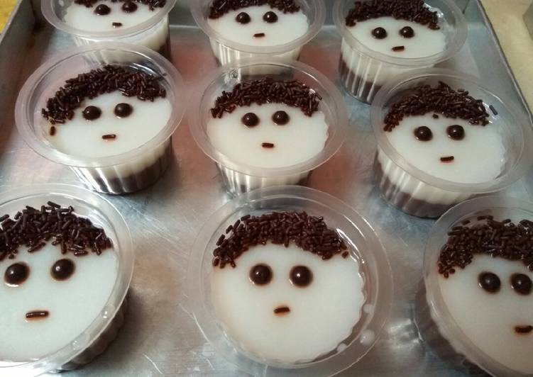 Puding coklat kriwul