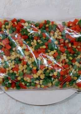 Frozen mix vegetable homemade