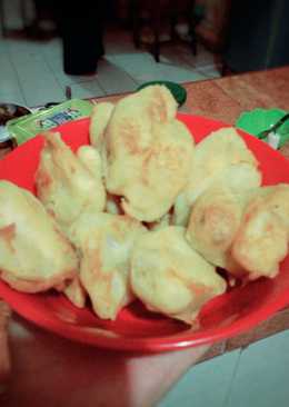 Pisang goreng susu spesial