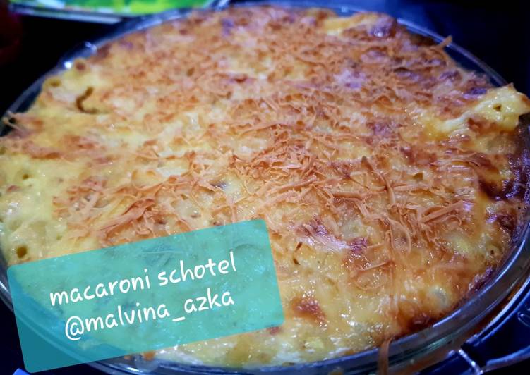 bahan dan cara membuat Macaroni schotel praktis dan ekonomis