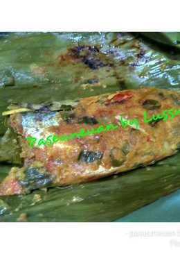 Pepes Peda ikan asin bumbu uleg