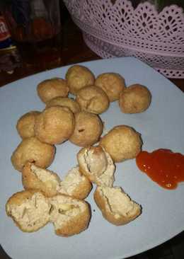 Tahu bulat isi bakso keju sosis