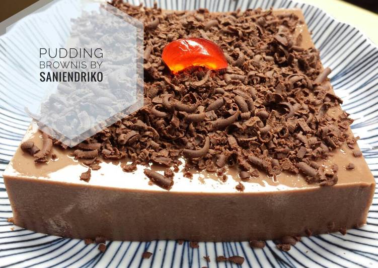 gambar untuk resep Pudding Brownis