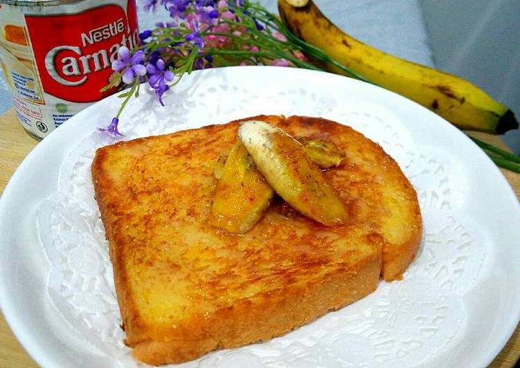 resep makanan Roti panggang caramel