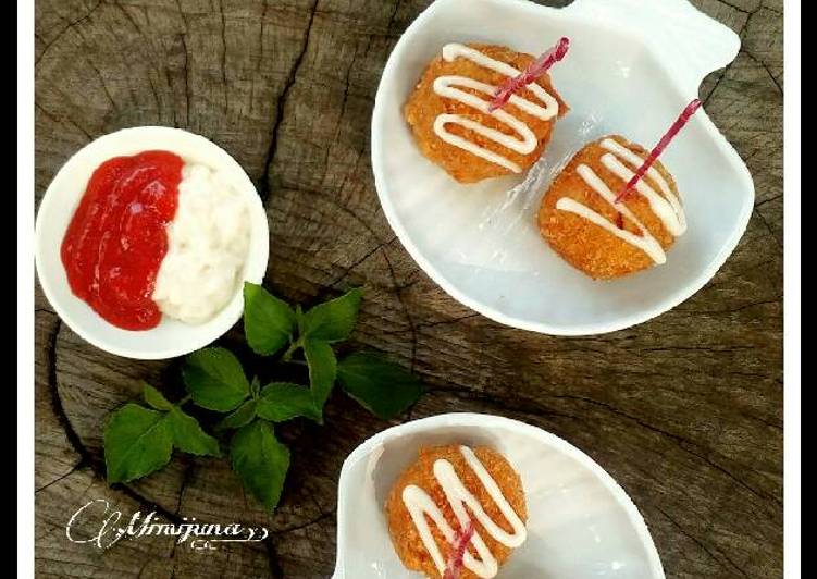 resep lengkap untuk Bitterballen Kornet Keju Oregano