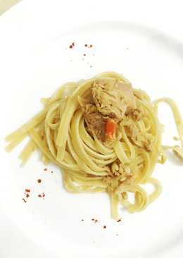 Fettuccine tuna cabe rawit