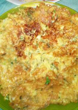 Telur dadar mie