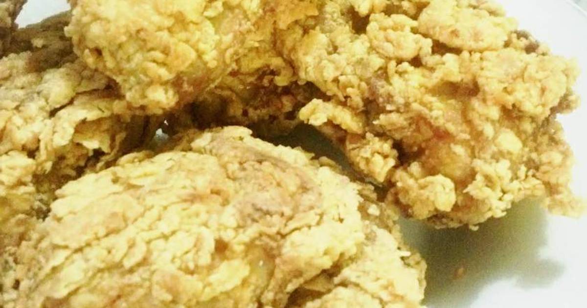 Resep Ayam Goreng Tepung Ala KFC oleh Mega Pusfhita - Cookpad