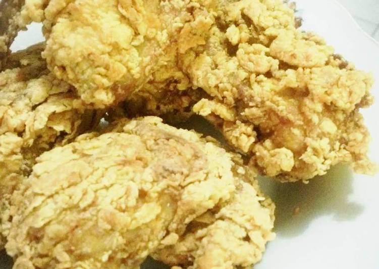 Resep Ayam Goreng Tepung Ala KFC Oleh Mega Pusfhita