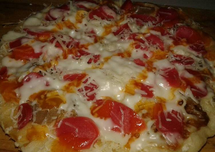 gambar untuk resep Pizza teflon hemat gak ribet