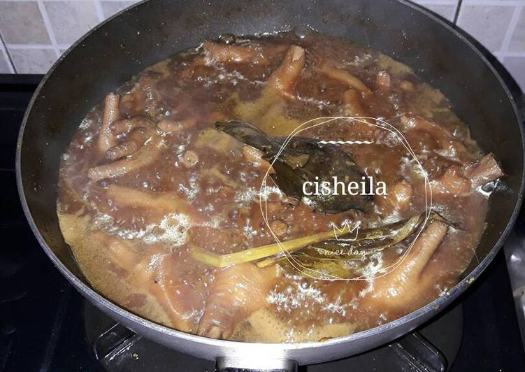  Resep  Ceker kecap  untuk  mie  ayam  oleh Sheila Cookpad