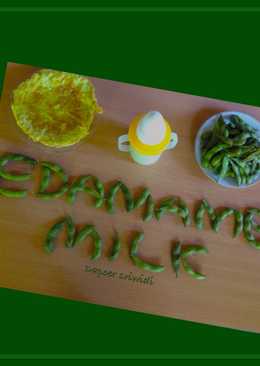 Edamame milk