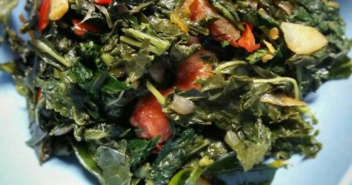 298 resep tumis daun singkong enak dan sederhana - Cookpad