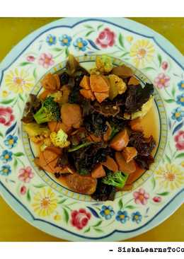 Tumis Sosis Sayur