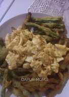 Buncis goreng tepung saus telur asin