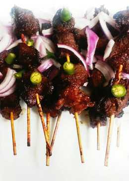 Sate sapi simple