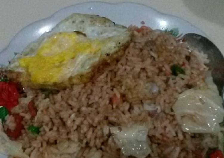 resep lengkap untuk Nasi Goreng (kayak abang2)