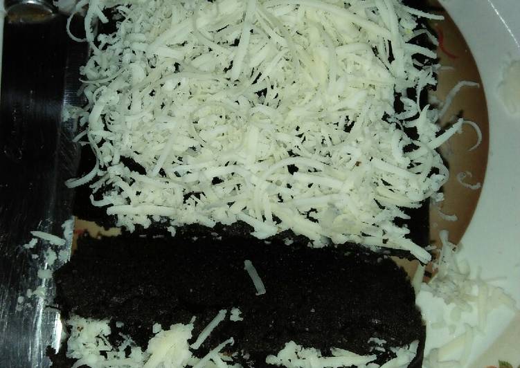 gambar untuk cara membuat Brownies Oreo Simple,super lembut, selembut sutra ??