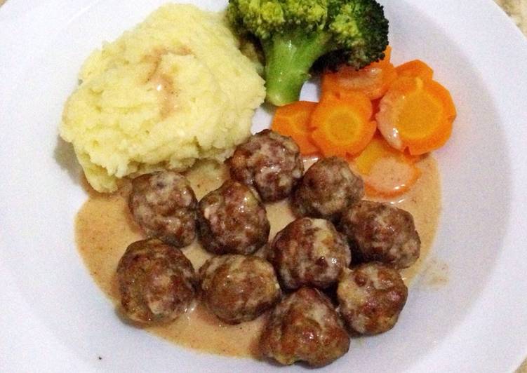 resep Swedish meatball ala ikea