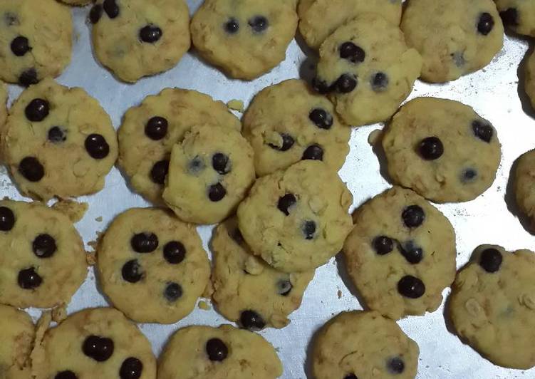 gambar untuk resep makanan Oat Choco Cheese Cookies