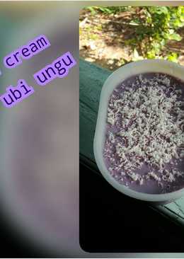 Ice cream ubi ungu