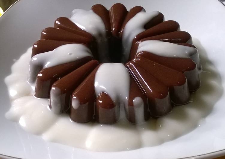 gambar untuk resep Puding coklat murah meriah