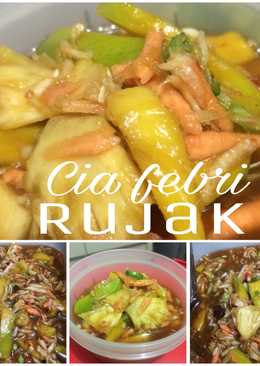 5. Rujak cacah ala fe' #pekaninspirasi