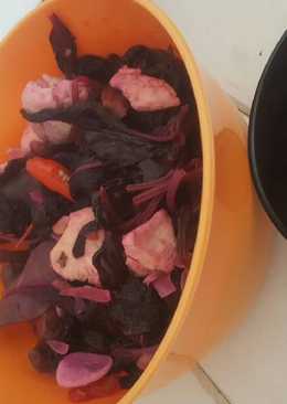 Tumis Bayam Merah - Diet