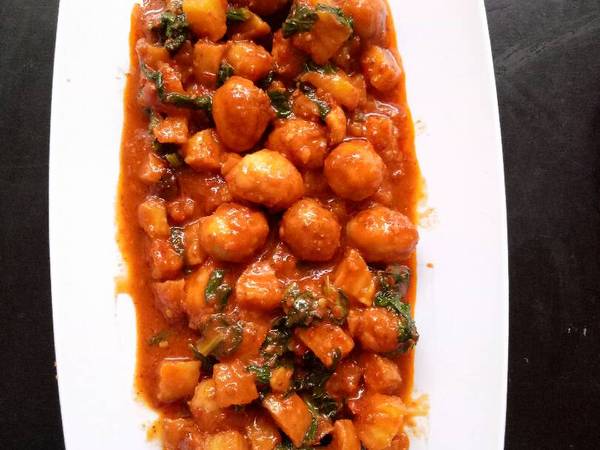 Sambal goreng kentang telur puyuh