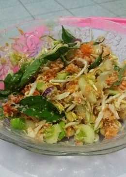 Trancam / urap sayur mentah