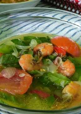 Tumis oyong udang