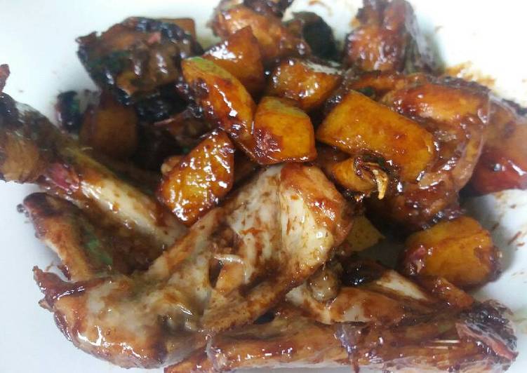 resep makanan Menu Anak: Ayam Kentang Kecap