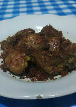 Ayam goreng lengkuas kremes