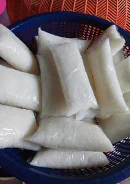 Lontong bungkus plastik