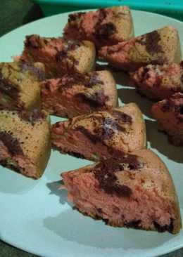 Ciffon strowbery coklat cookies