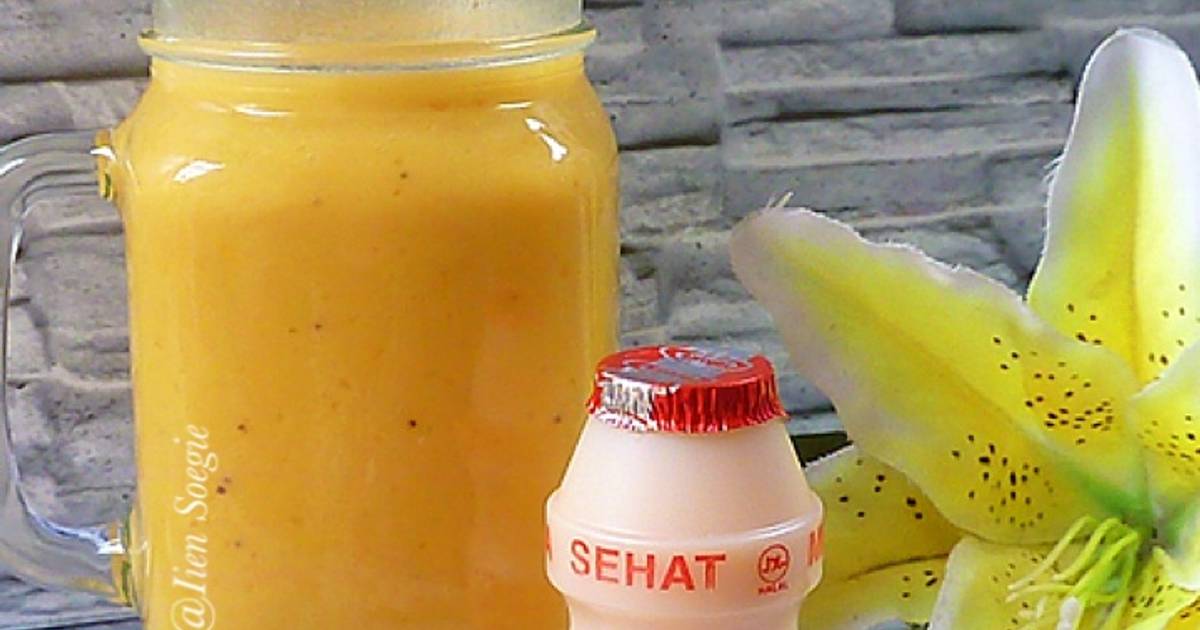 Resep Manggo & Banana Smoothie