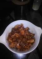 Ayam goreng madu saus Tiram