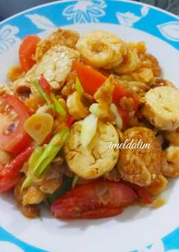 Udang Tofu Masak Tauco