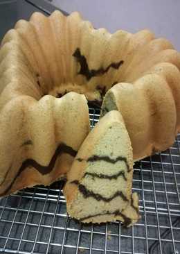 Bolu putih telur kopi moka