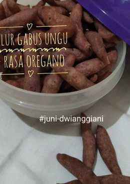 Telur Gabus ungu rasa oregano