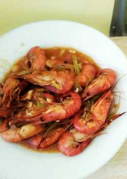 Udang Saus Rempah Asam Manis