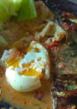 Pecel telur #BikinRamadhanBerkesan