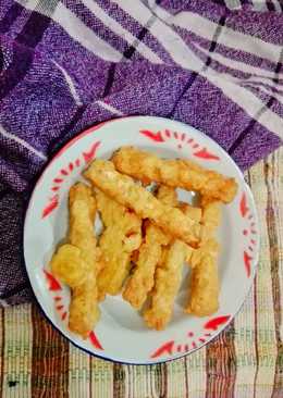 Tempe goreng telur