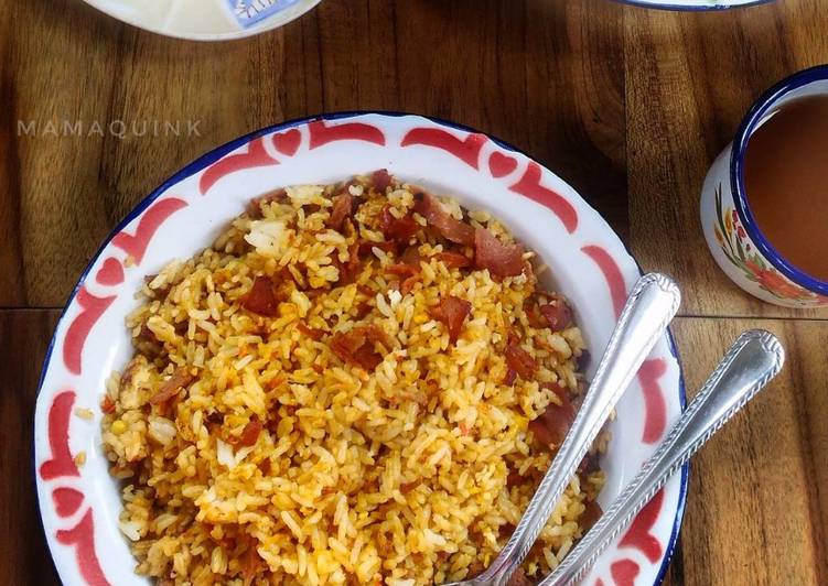  Resep Nasi Goreng Daging Asap  oleh Mamaquink Cookpad